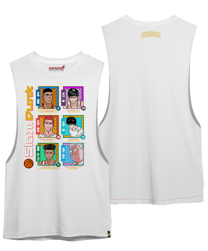 Polera Equipo Shohoku Slam Dunk Oversized Long Fit Unisex