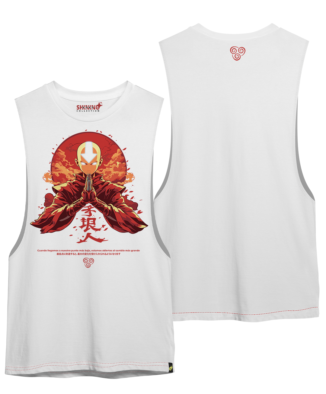 Polera Aang - Avatar: la leyenda de Aang Long Fit Unisex