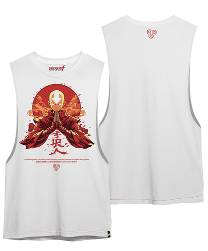 Polera Aang - Avatar: la leyenda de Aang Long Fit Unisex