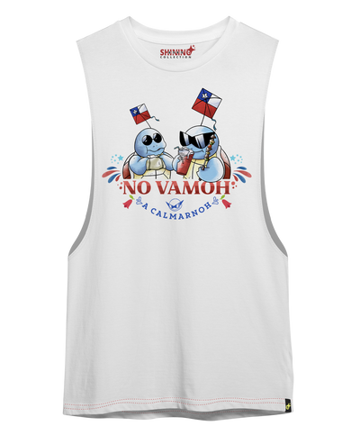 Polera Squirtle Squad terremoto dieciochero Chile Oversized Long Fit Unisex