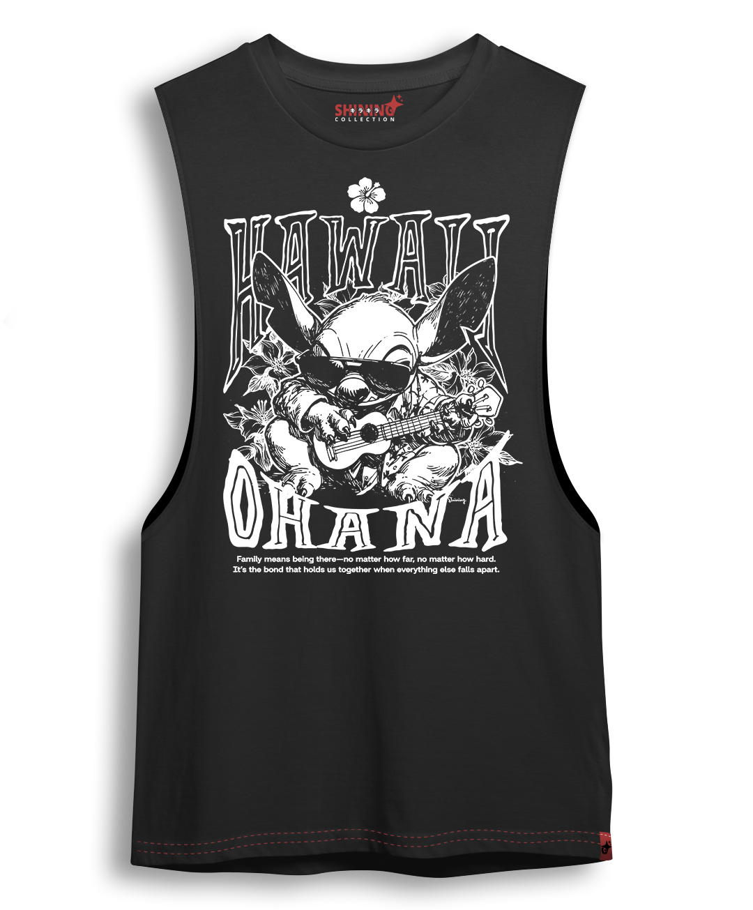Polera OHANA – Hawaii Edition Oversized Long Fit Unisex