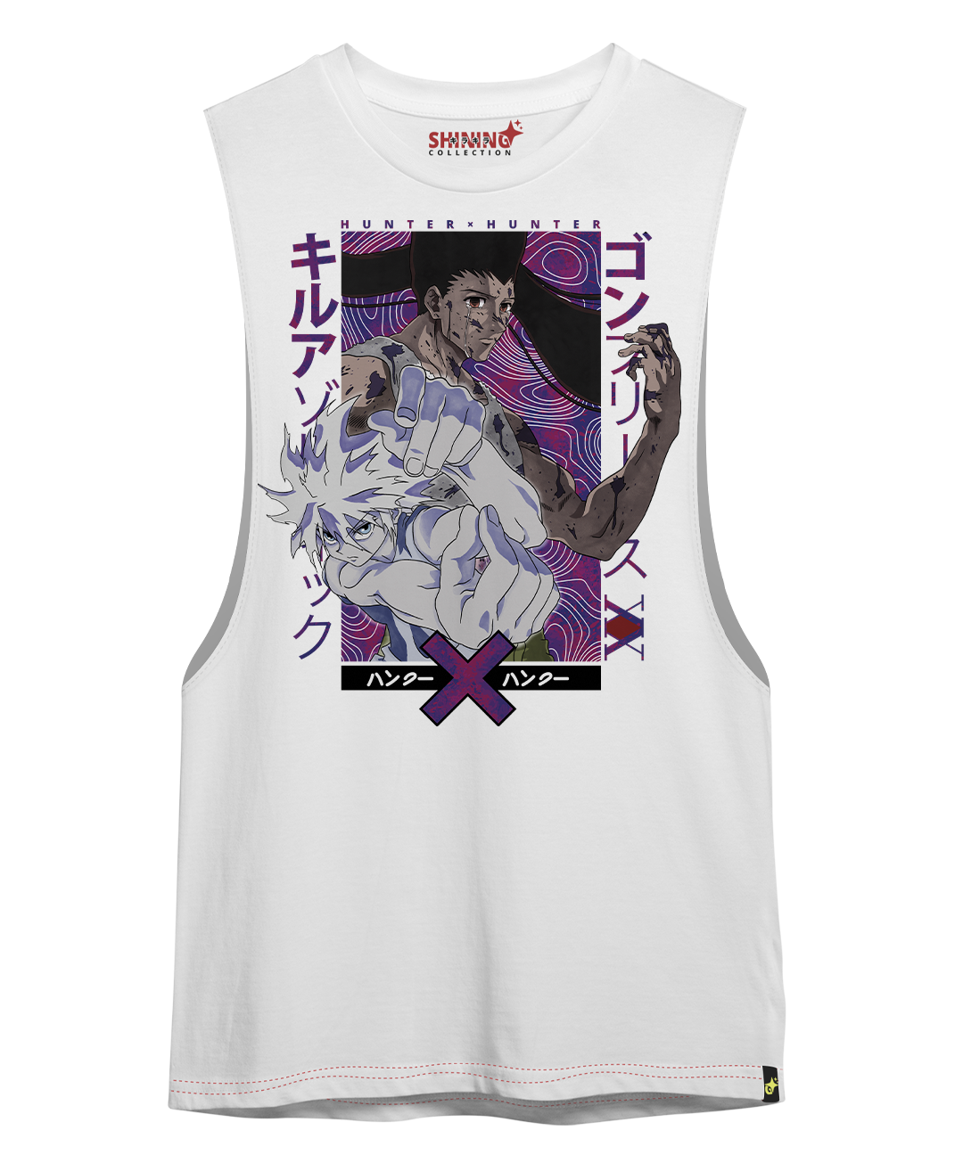 Polera Super Gon x Killua Hunter x Hunter Oversized Long Fit Unisex