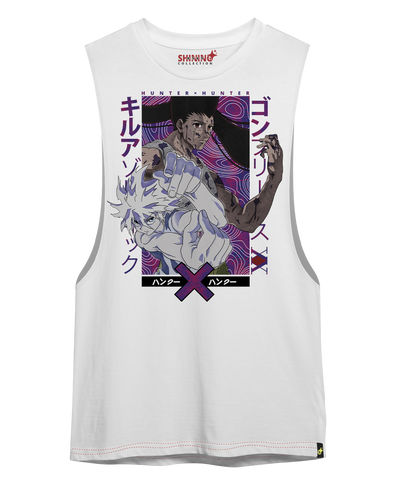 Polera Super Gon x Killua Hunter x Hunter Oversized Long Fit Unisex