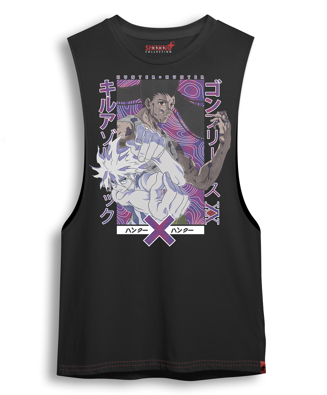 Polera Super Gon x Killua Hunter x Hunter Oversized Long Fit Unisex