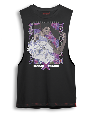 Polera Super Gon x Killua Hunter x Hunter Oversized Long Fit Unisex
