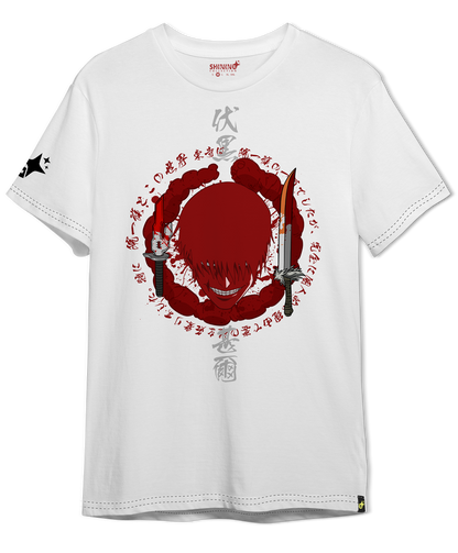 Polera Toji Fushiguro Caos Maldito - Jujutsu Kaisen Oversized Long Fit Unisex