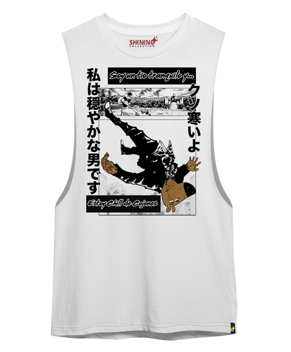 Polera "Soy un Tío Tranquilo" - Shining Collection Oversized Long Fit Unisex