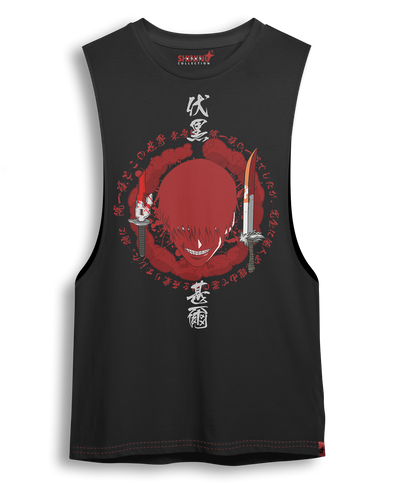 Polera Toji Fushiguro Caos Maldito - Jujutsu Kaisen Oversized Long Fit Unisex