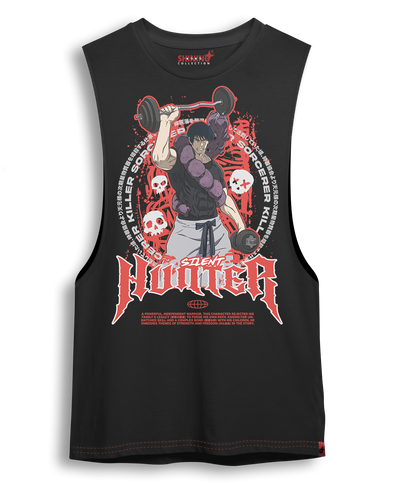 Polera Toji Fushiguro Gym - Jujutsu Kaisen - Oversized Long Fit Unisex