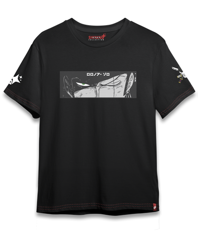 Polera Full Art Roronoa Zoro - One piece - Oversized Long Fit Unisex