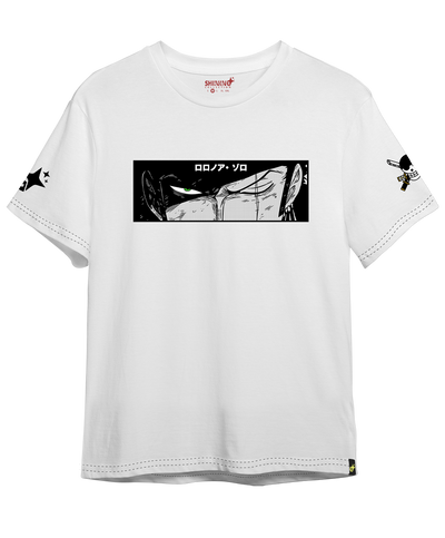 Polera Full Art Roronoa Zoro - One piece - Oversized Long Fit Unisex