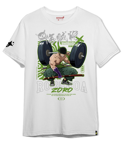 Polera KID Roronoa Zoro Gym Oversized Long Fit Unisex