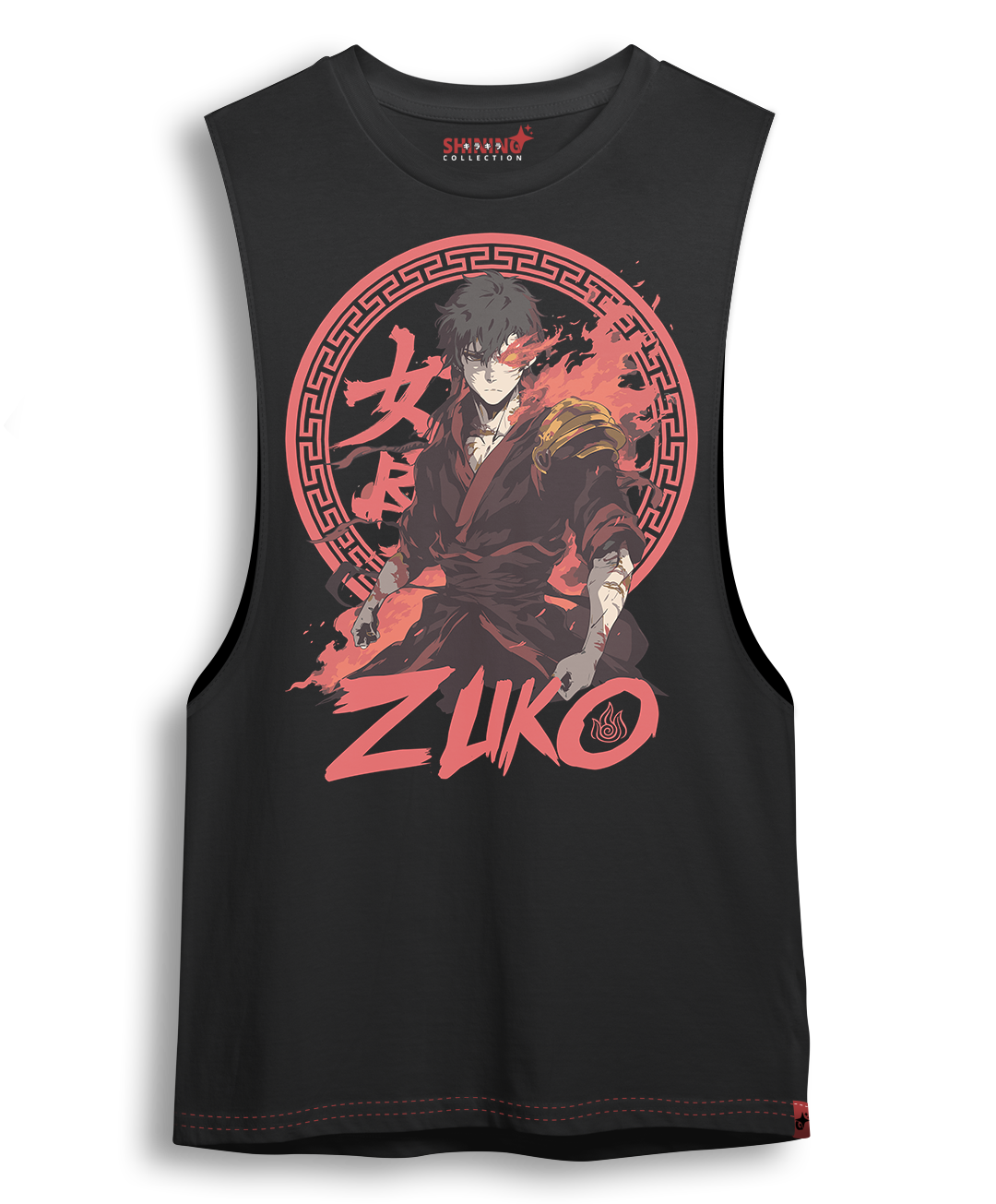 Polera Principe Zuko - Avatar: la leyenda de Aang Long Fit Unisex