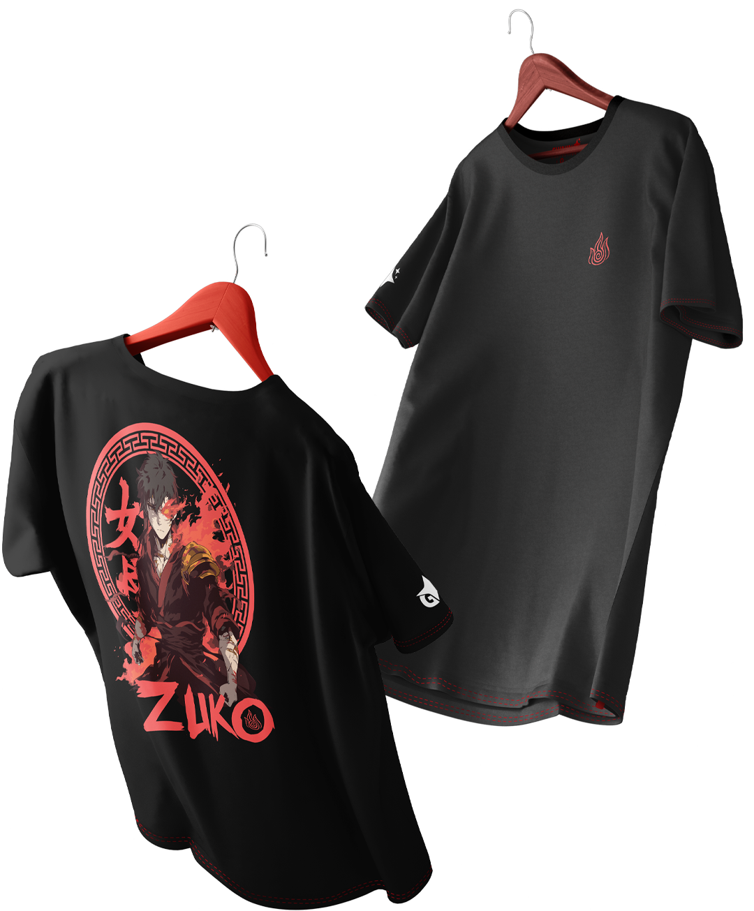 Polera Principe Zuko - Avatar: la leyenda de Aang Long Fit Unisex