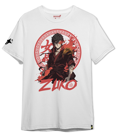 Polera Principe Zuko - Avatar: la leyenda de Aang Long Fit Unisex