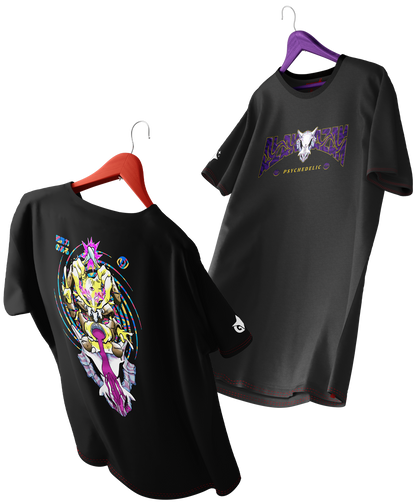 Polera Alakazam Psicodélico - Pokemon Long Fit Unisex