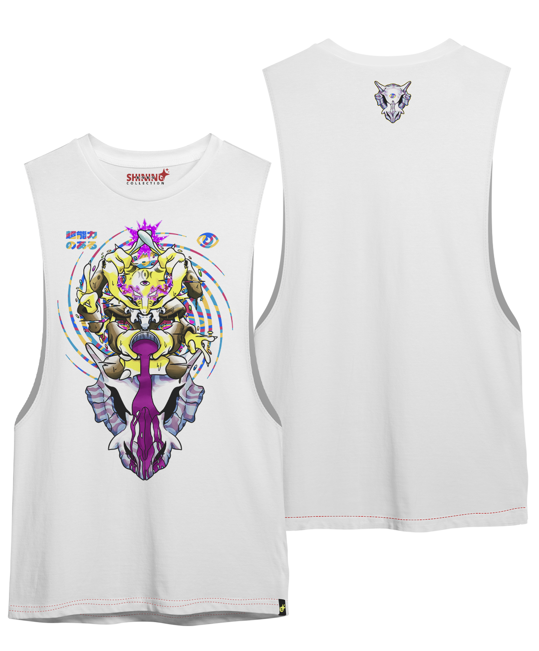 Polera Alakazam Psicodélico - Pokemon Long Fit Unisex
