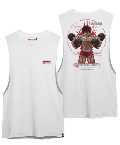 Polera Baki Hanma - Baki Gym Long Fit Unisex