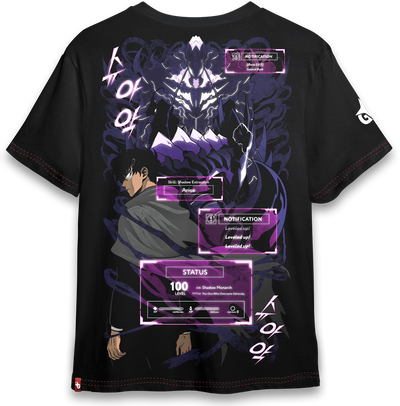 Polera Full Art Solo Leveling– El Guardián de las Sombras