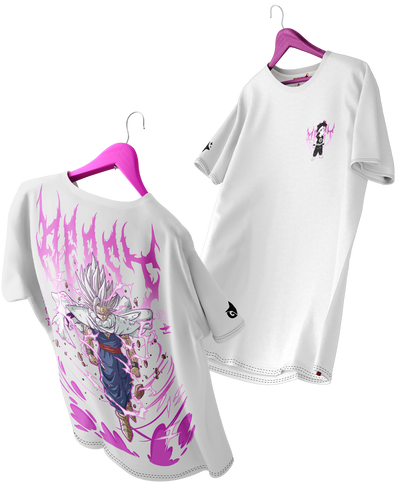 Polera Full Art Gohan Bestia - Dragon Ball Z - Oversized Long Fit Unisex