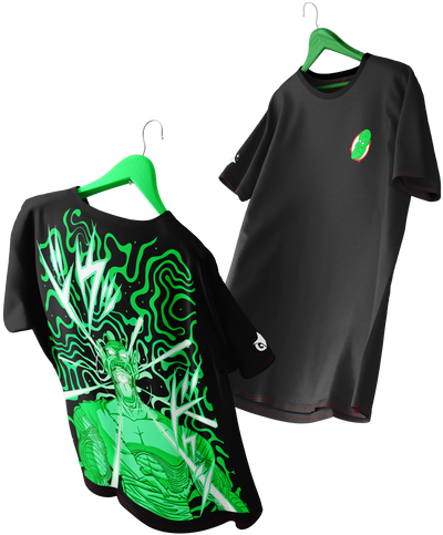 Polera Full Art Piccolo - Dragon Ball Z - Oversized Long Fit Unisex