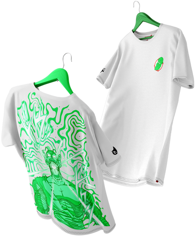 Polera Full Art Piccolo - Dragon Ball Z - Oversized Long Fit Unisex