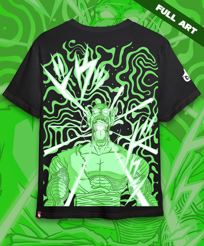 Polera Full Art Piccolo - Dragon Ball Z - Oversized Long Fit Unisex