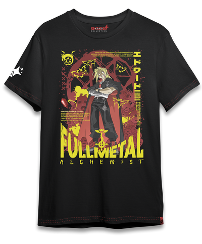 Polera Edward Vampiro - Fullmetal Alchemist Long Fit Unisex
