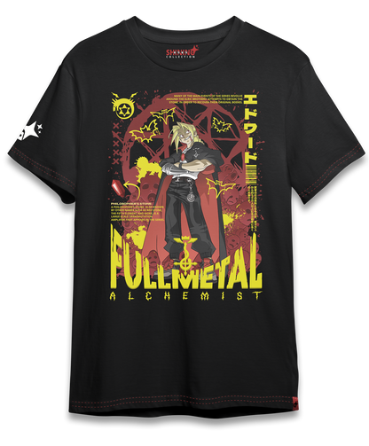 Polera Edward Vampiro - Fullmetal Alchemist Long Fit Unisex