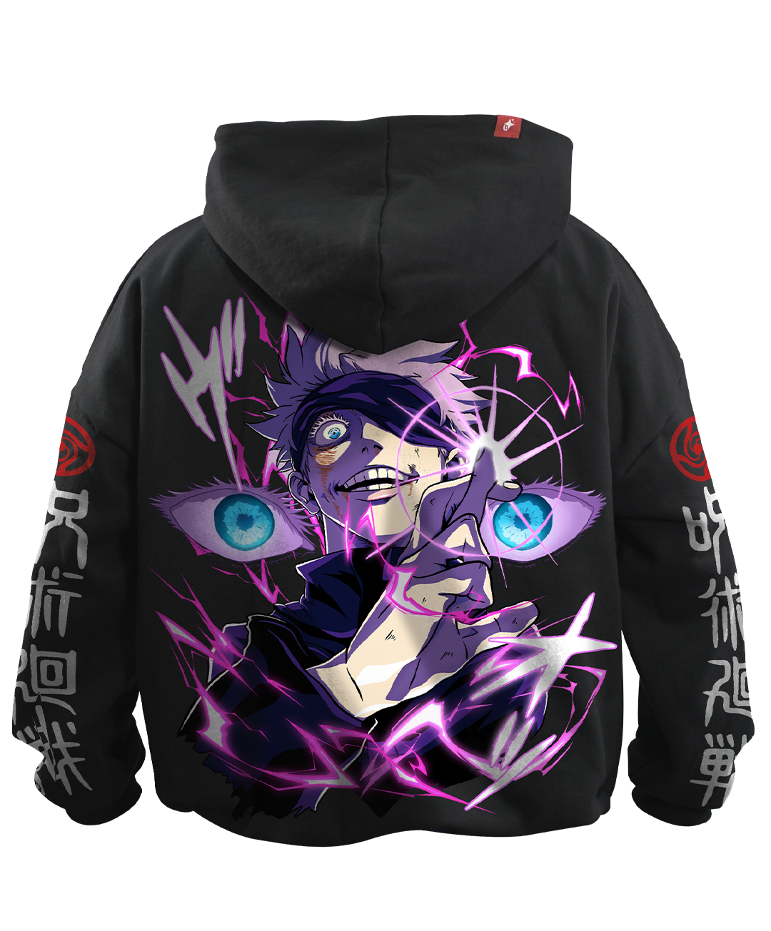 Hoodie Saturo Gojo Full Art Oversized Unisex