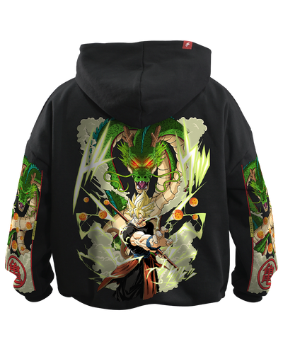 Hoodie Son Goku & Shenlong - Dragon Ball  Oversized Unisex