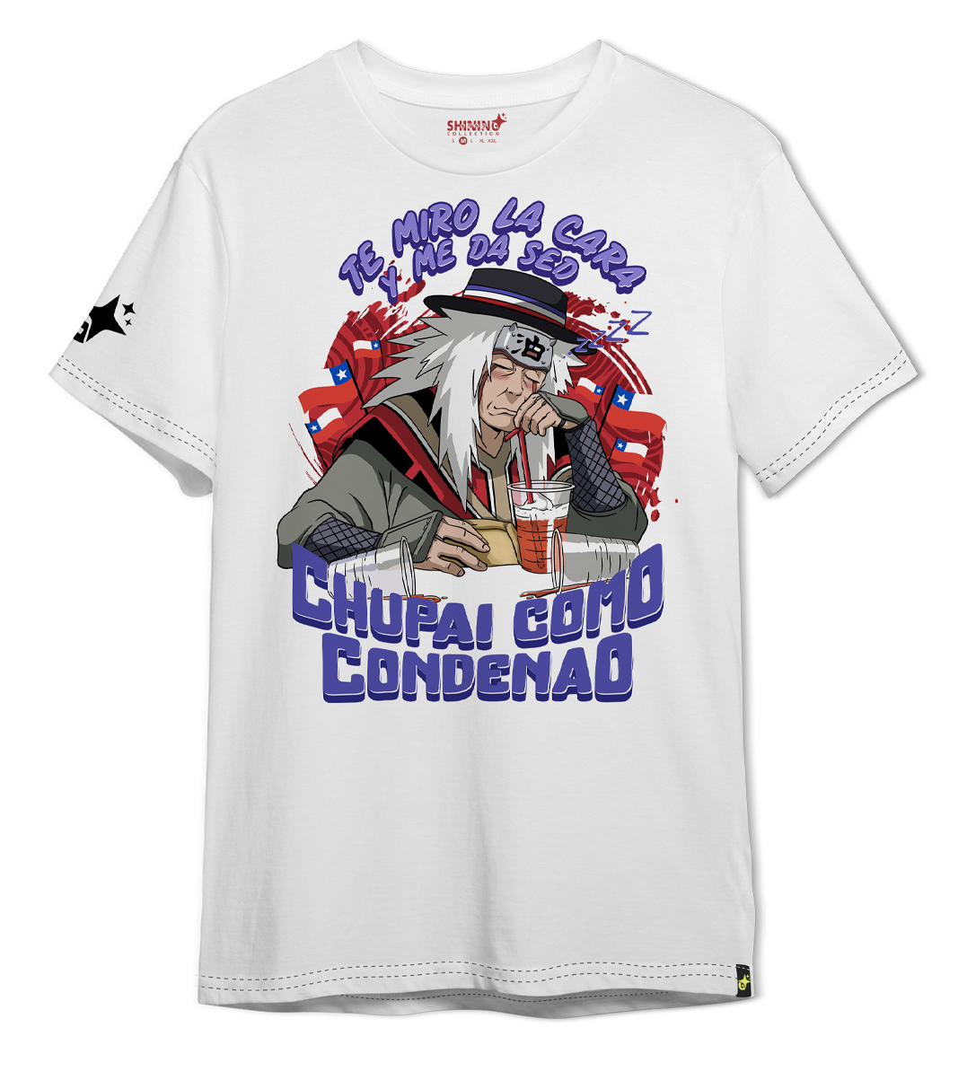 Polera Jiraiya Cuequero Chile – Oversized Long Fit Unisex