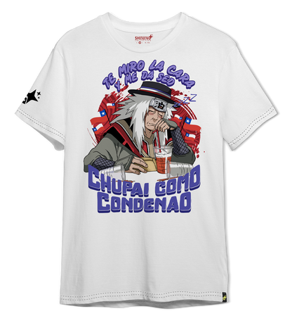 Polera Jiraiya Cuequero Chile – Oversized Long Fit Unisex