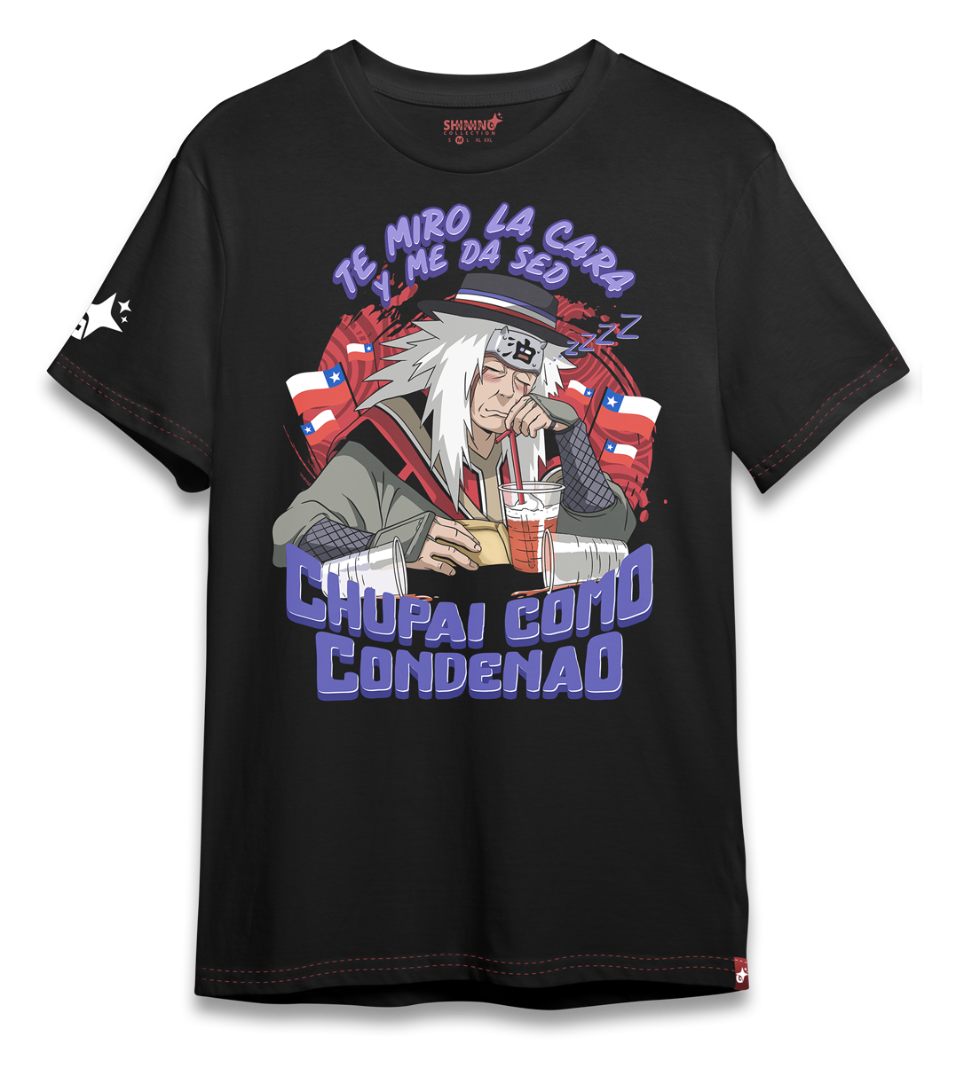 Polera Jiraiya Cuequero Chile – Oversized Long Fit Unisex