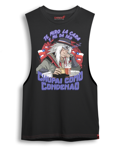 Polera Jiraiya Cuequero Chile – Oversized Long Fit Unisex