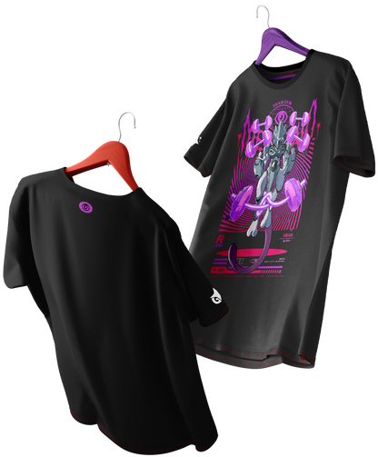 Polera Mewtwo Armored Gym - Pokemon Long Fit Unisex