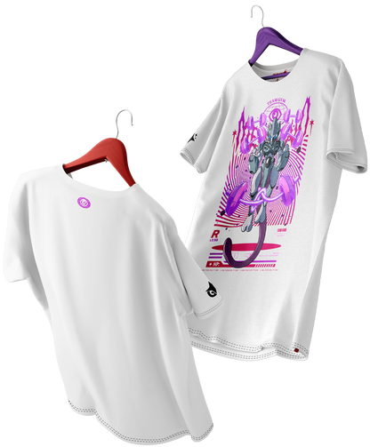 Polera Mewtwo Armored Gym - Pokemon Long Fit Unisex