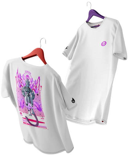 Polera Mewtwo Armored Gym - Pokemon Long Fit Unisex