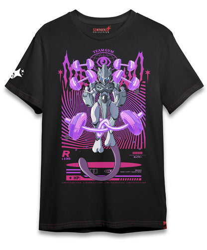 Polera Mewtwo Armored Gym - Pokemon Long Fit Unisex
