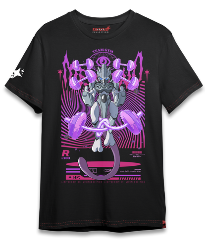 Polera Mewtwo Armored Gym - Pokemon Long Fit Unisex