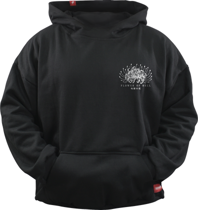 🌸 Hoodie Flor del Infierno - Lirio Oversize Unisex  🌸