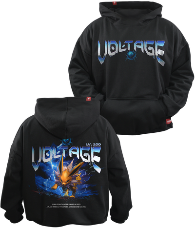 Hoodie Jolteon Voltage –  Oversized Unisex