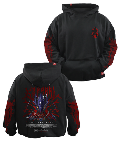 Hoodie “Beru The Ant King” - Oversized Unisex