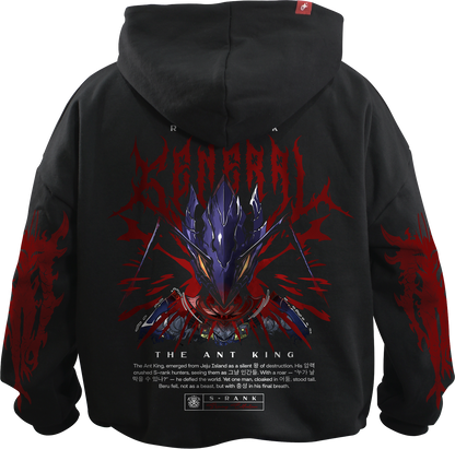 Hoodie “Beru The Ant King” - Oversized Unisex
