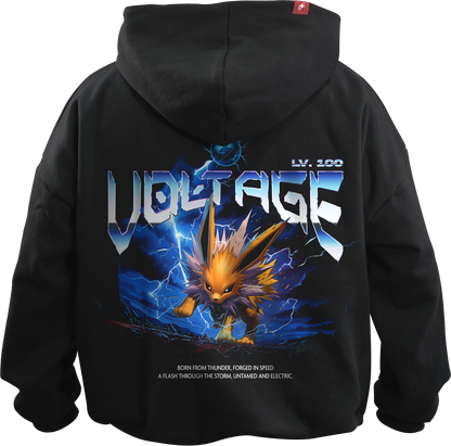 Hoodie Jolteon Voltage –  Oversized Unisex
