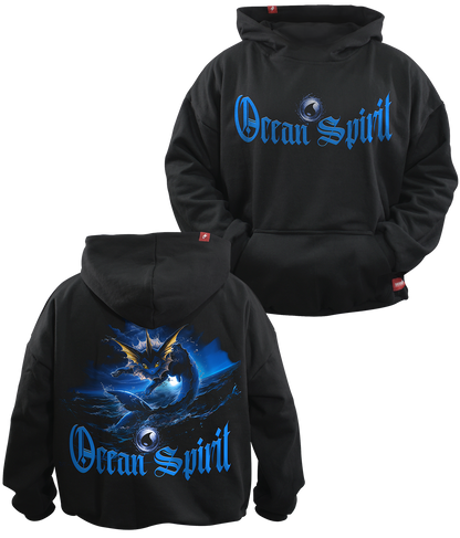 Hoodie Ocean Spirit  –  Oversized Unisex