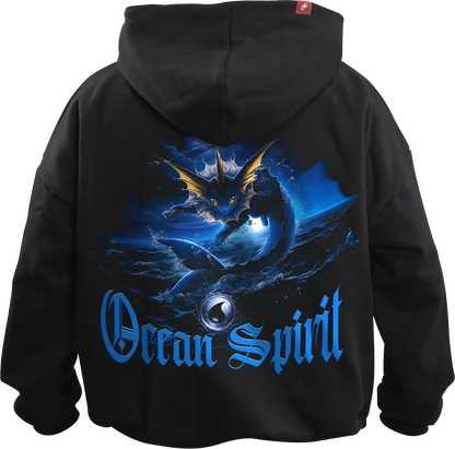 Hoodie Ocean Spirit  –  Oversized Unisex