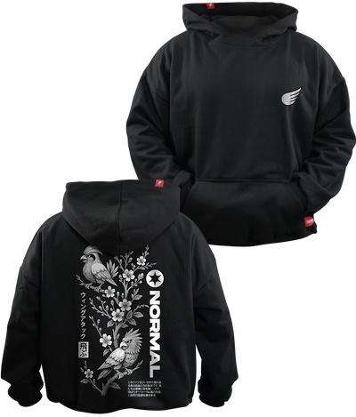 Hoodie Pidgeotto y Spearow Susurros del viento - Oversize Unisex