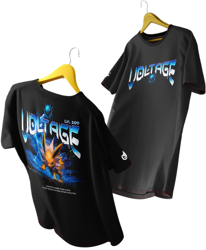 Polera Jolteon Voltage – Oversized Long Fit Unisex