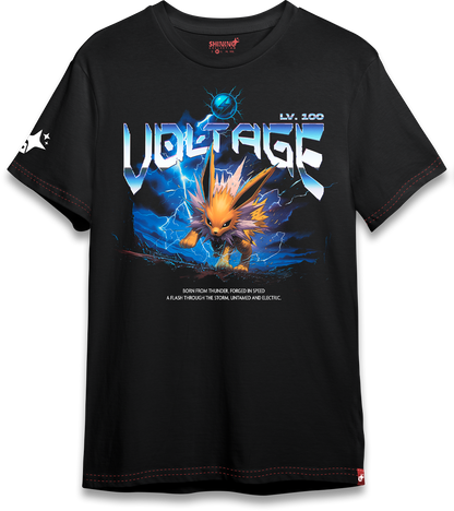 Polera Jolteon Voltage – Oversized Long Fit Unisex